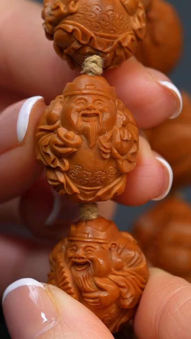 【闪购商品】橄榄核手串八大财神