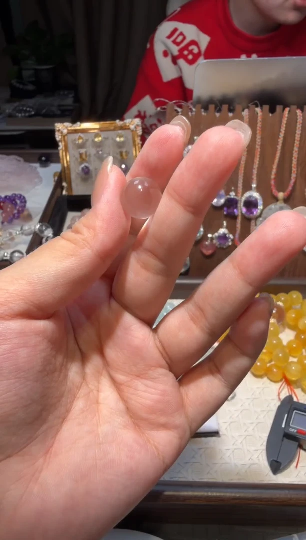 吊坠(不含链)银S925镶嵌水晶T***s带发白水晶吊坠