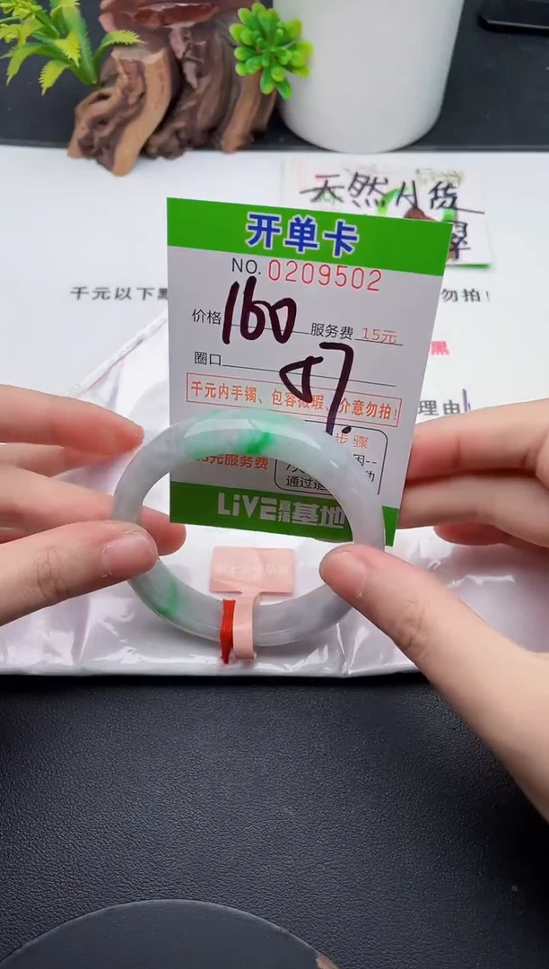 未镶嵌手镯翡翠02天然翡翠A货