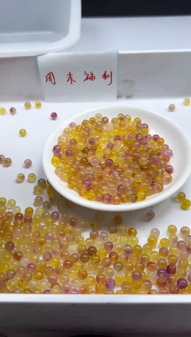 未镶嵌颈饰玛瑙/玉髓w509百香果6mm*60颗