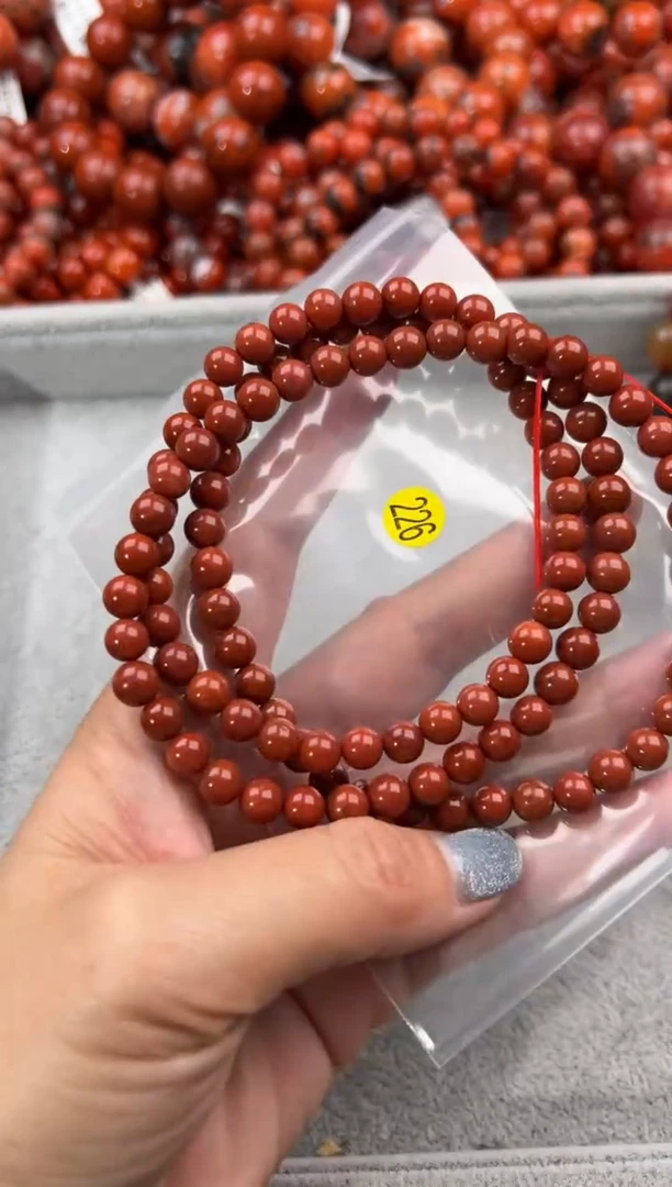 未镶嵌手串南红玛瑙6+