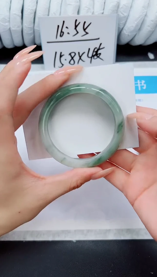 未镶嵌手镯石英质玉A263-54`55
