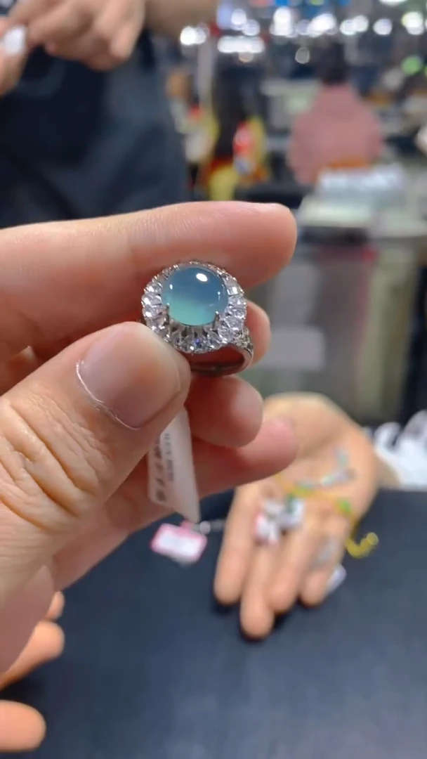 【闪购商品】翡翠戒指未镶嵌0380811477多样性发一