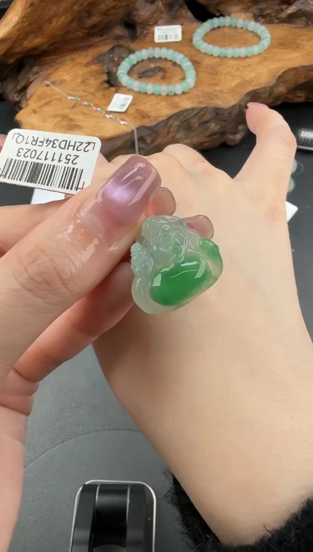 未镶嵌定制翡翠翡翠饰品-98 毛货