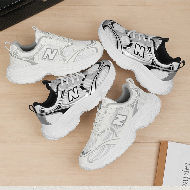 NEW BOLUNE/新百伦情侣款网面休闲时尚运动老爹鞋692 H