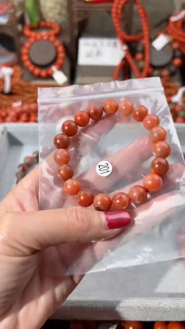 【闪购商品】南红玛瑙手串未镶嵌10