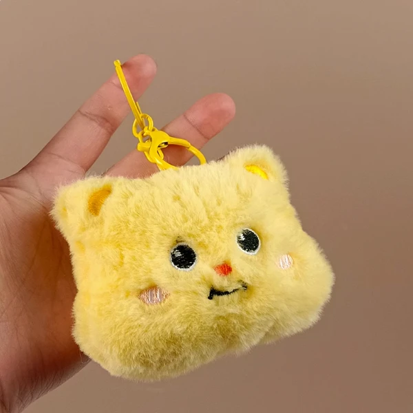 4.钥匙扣边夹甜美女发夹ins时尚抽绳自然密语极简风学院风