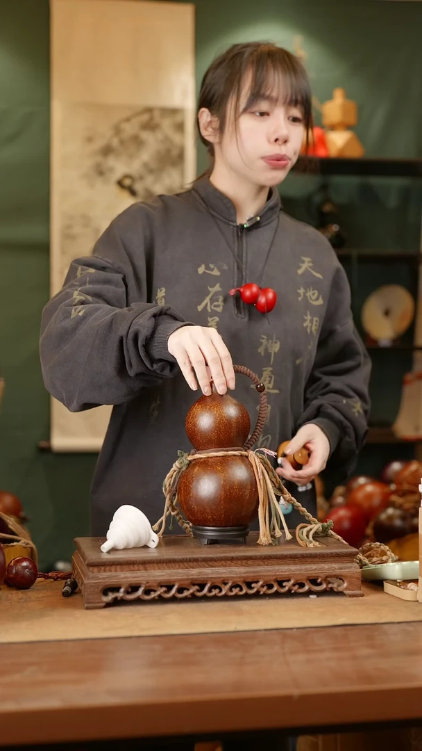 110号精品天然大漆酒葫芦一物一拍~