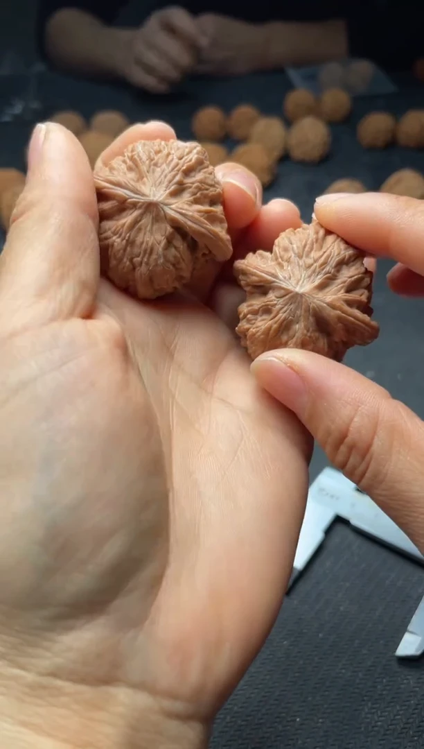 把件文玩核桃w339  磨盘 39尺