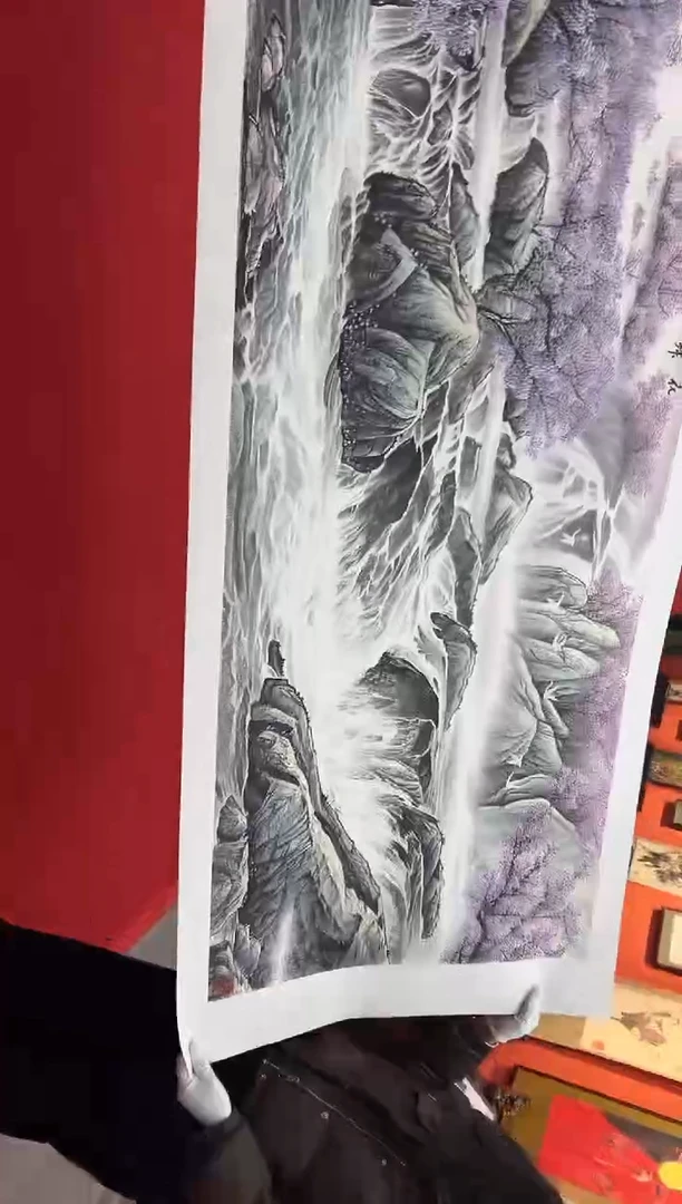 【闪购商品】国画道一老师亲笔绘画作品B157