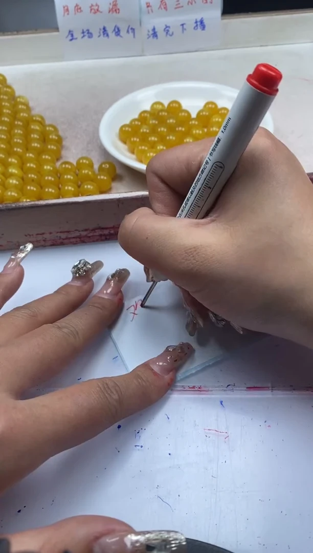 【闪购商品】蜜蜡颈饰未镶嵌w101蜜蜡鸡油黄二代12mm*20颗