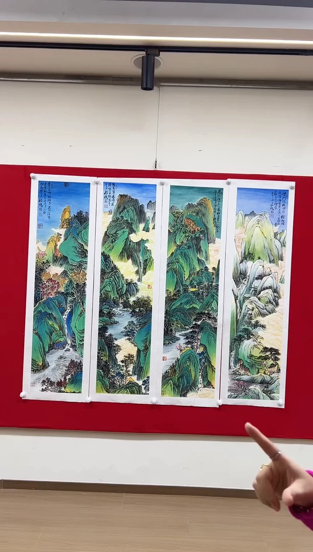国画山东国鉴孙鹏国画作品