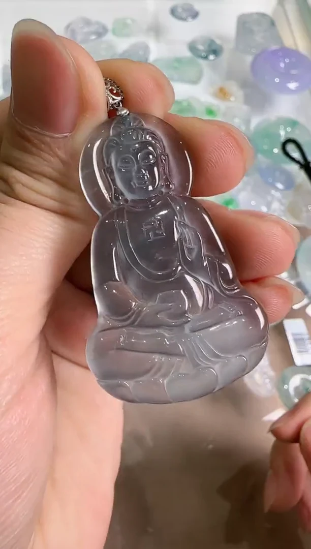 【闪购商品】翡翠吊坠(不含链)18K金镶嵌多样性发货