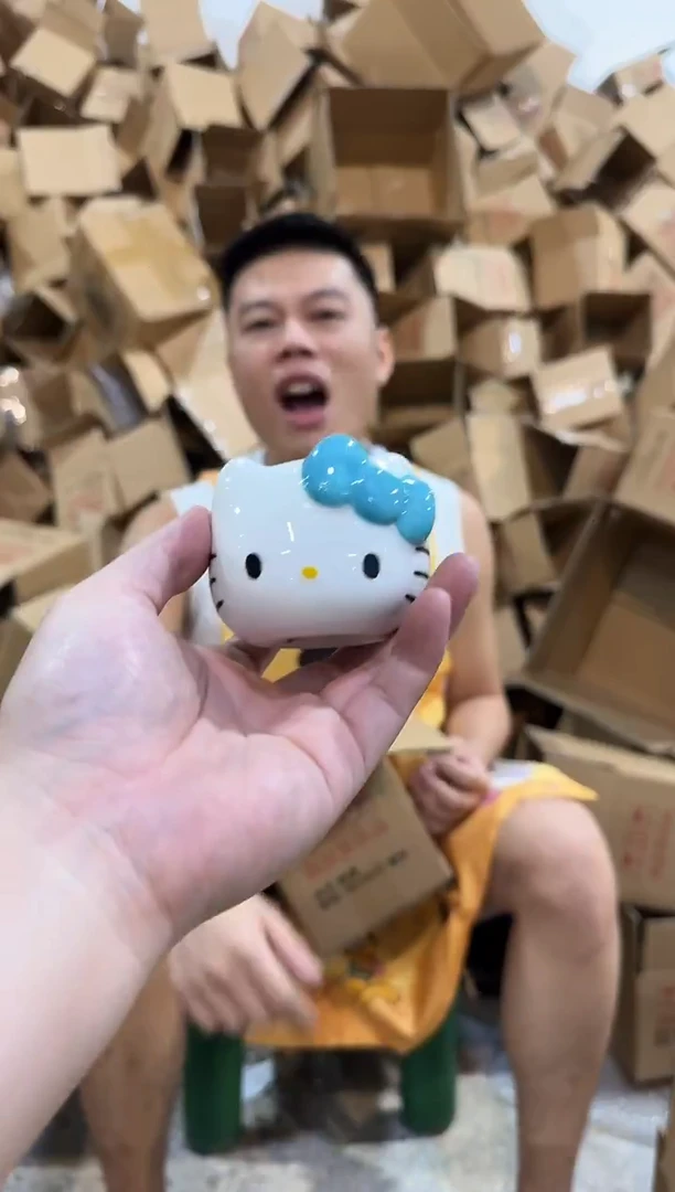 瓷片蓝色kt猫香薰