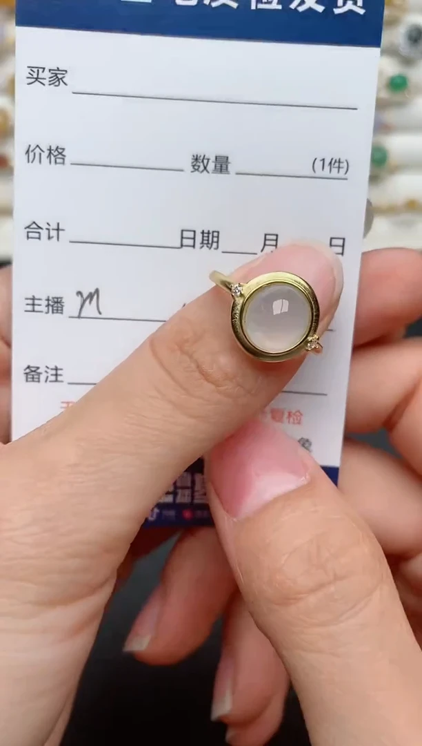 【闪购商品】翡翠戒指银S925镶嵌............