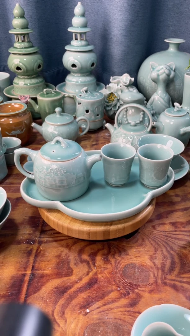 微瑕慧语瓷坊 龙泉青瓷大促