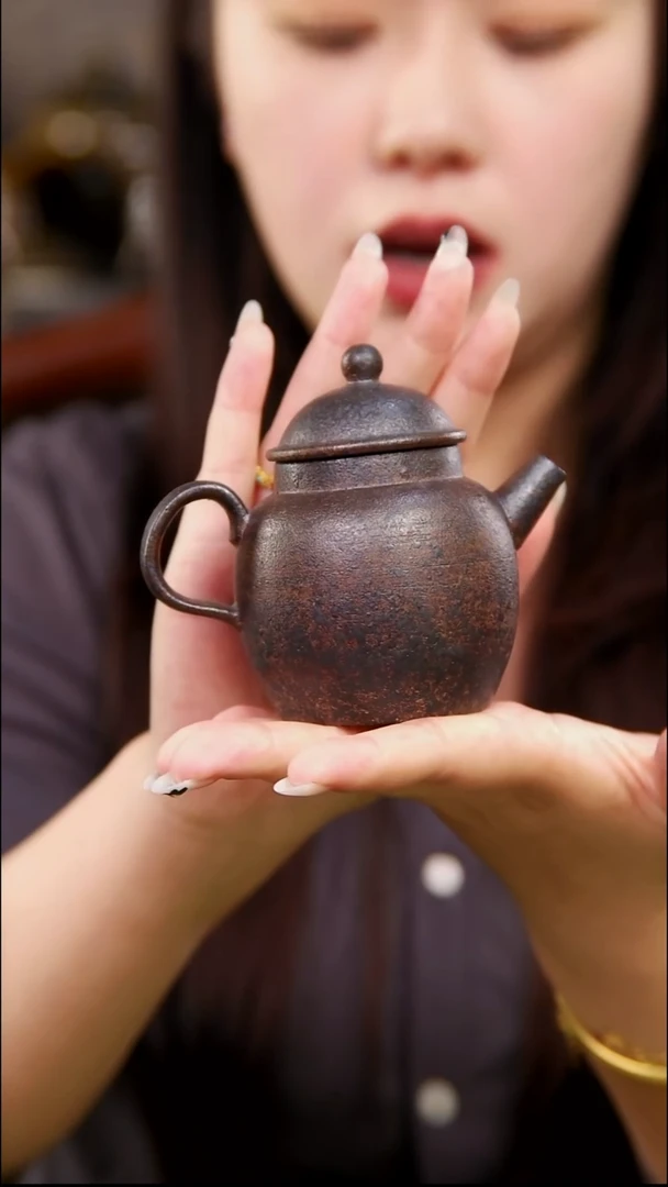 用****6纯原矿高温煤窑烧制  素烧泡茶壶150毫升