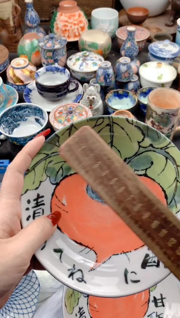 【闪购商品】瓷片16*6号九姑娘工艺品瓷器