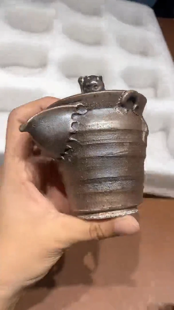 奢瓷/瑞寅柴烧茶器（宝瓶）938