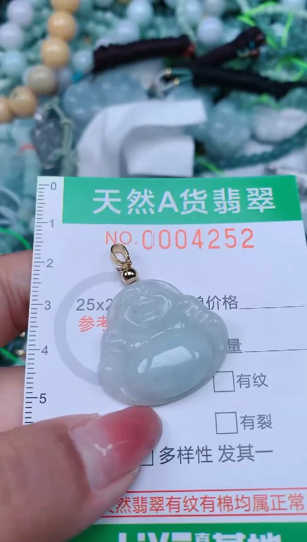 【闪购商品】翡翠颈饰未镶嵌.0004252