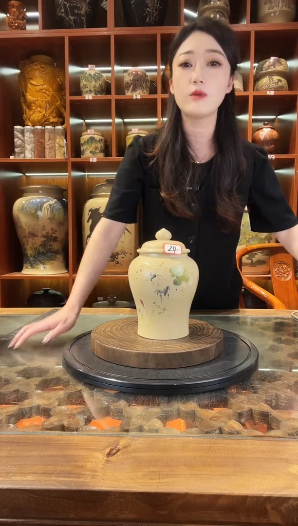 罐李旭泽作品小茶罐@24