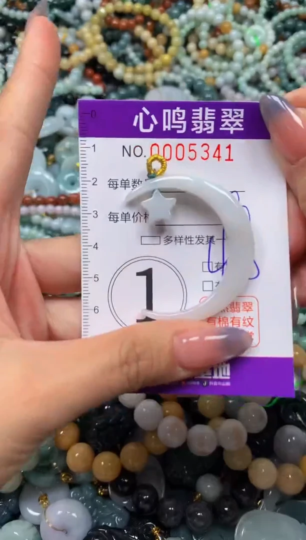 颈饰未镶嵌翡翠闪购005341