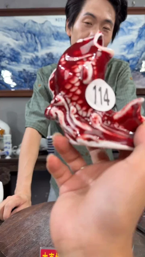 吴义松陶瓷联盟手绘陶瓷编码：114