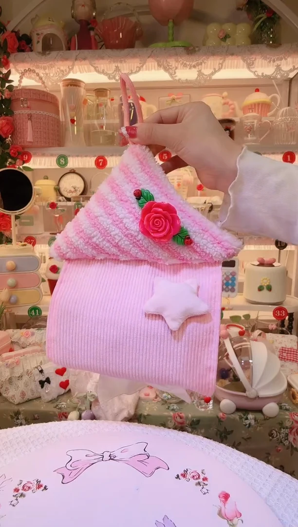 悬挂纸巾袋——手工制作品质好！