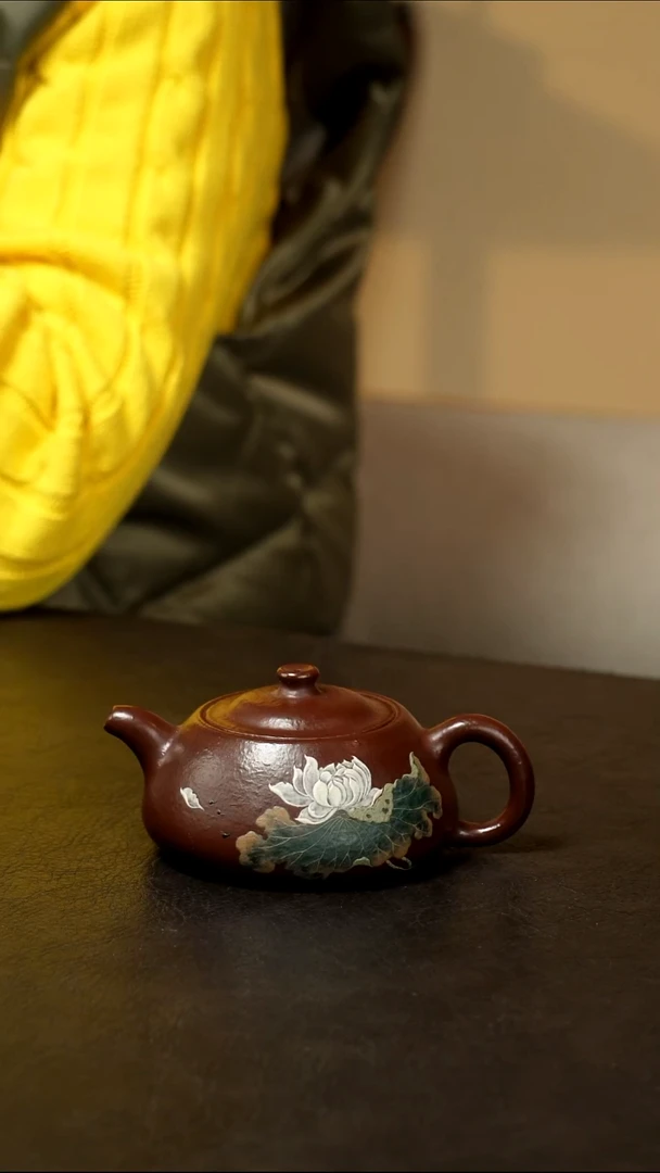 紫砂茶盘紫朱泥紫砂壶