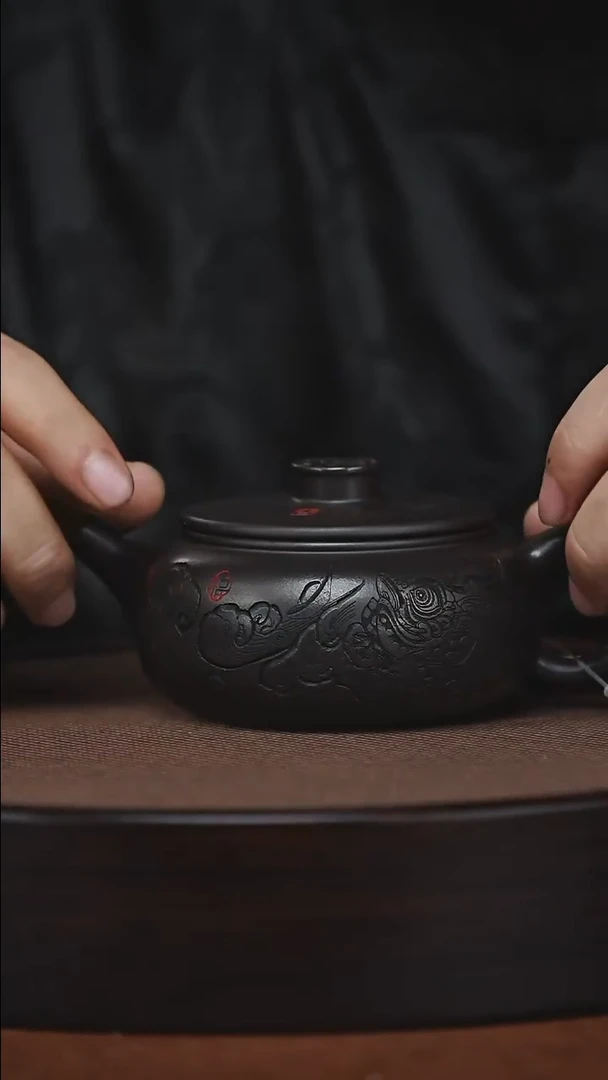 茶壶紫砂原矿紫砂壶