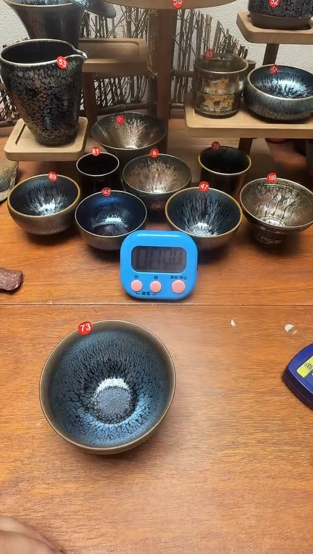 茶盏爱****总73号建盏工匠茶器