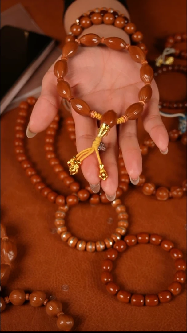 手串/手链橄榄核1.2柳叶三面佛