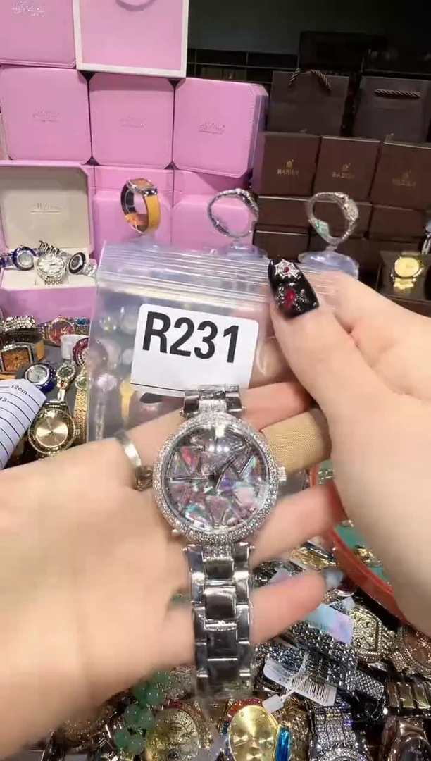 石英机芯不锈钢不锈钢直播定闪专用