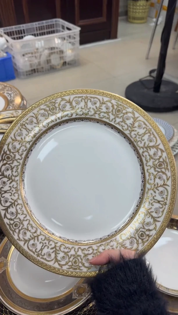 【闪购商品】瓷片10.5英寸平盘福利款 瑕