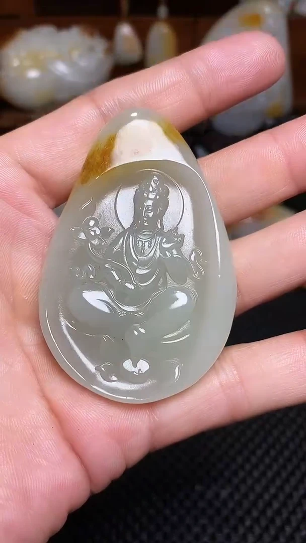 未镶嵌和田玉挂件523