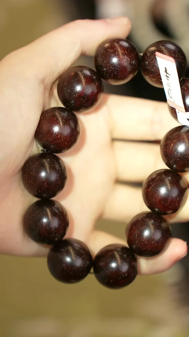 檀香紫檀（小叶紫檀）手串/手链2.0单圈小叶紫檀爆满金星