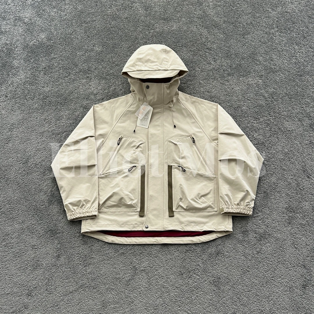 内置双肩背带设计~Street Jacket 燕尾式下摆户外街头夹克-1113