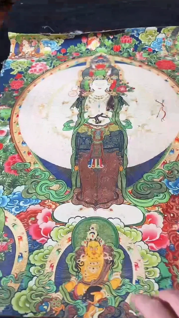 卷轴画藏式珍藏彩绘艺术馆84