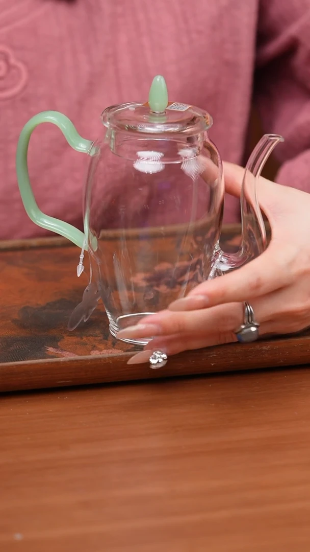 【闪购商品】禾器/晶彩云雀壶/浅玉