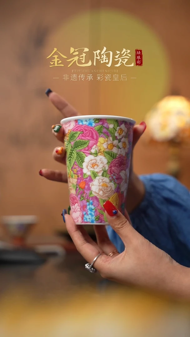 陶瓷粉雪絮语【可乐杯】 粉