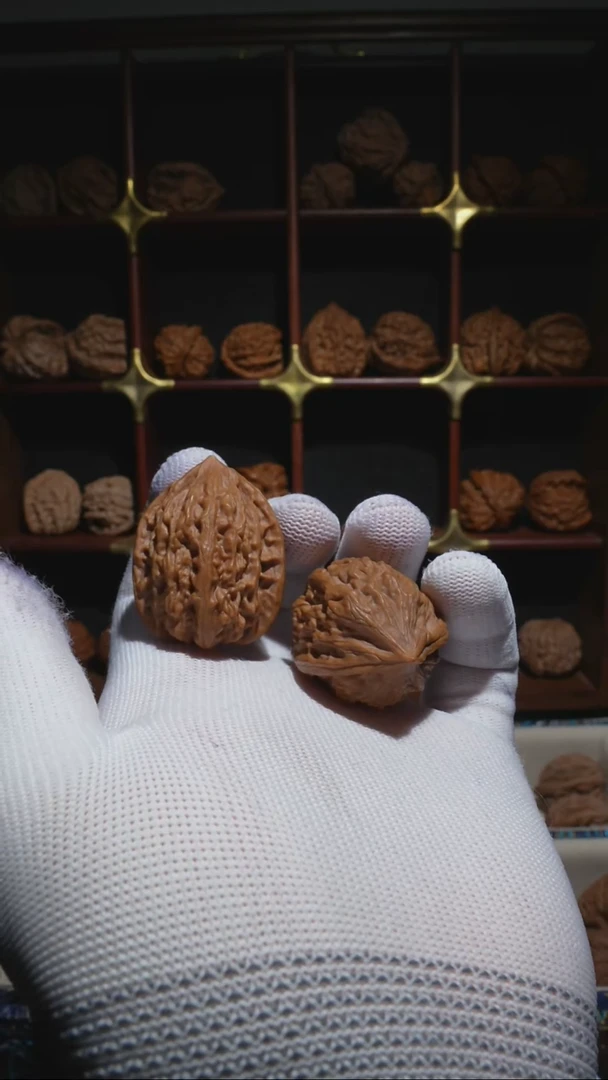 吊坠文玩核桃老款鸡心尺寸33全品无修支持面试