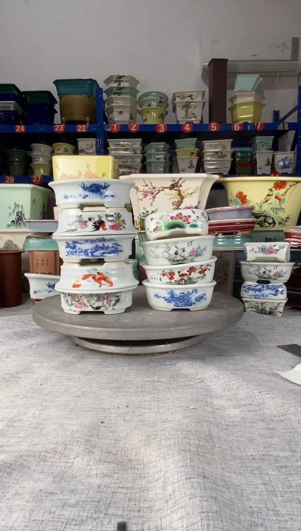 4***爱2243九只花盆花盆
