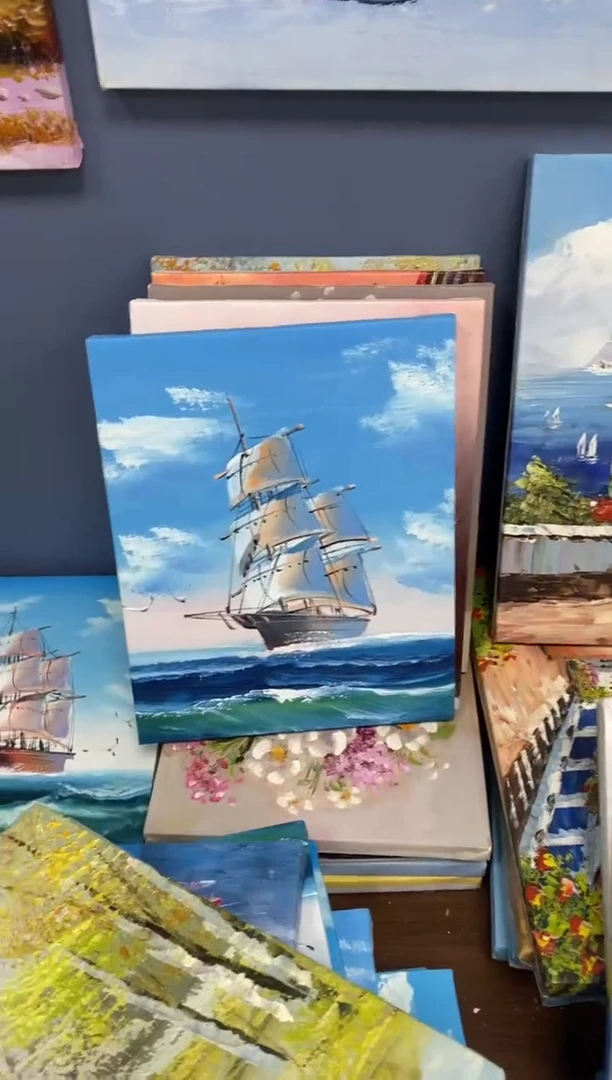 【闪购商品】手工手繪精品油畫20+25