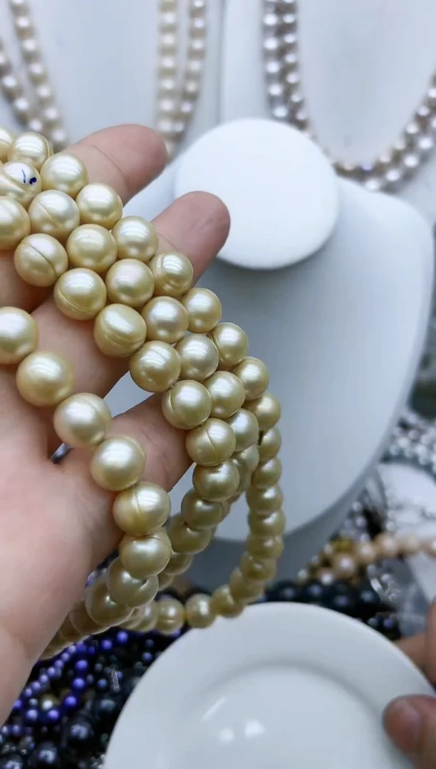 【闪购商品】淡水珍珠颈饰钛钢1