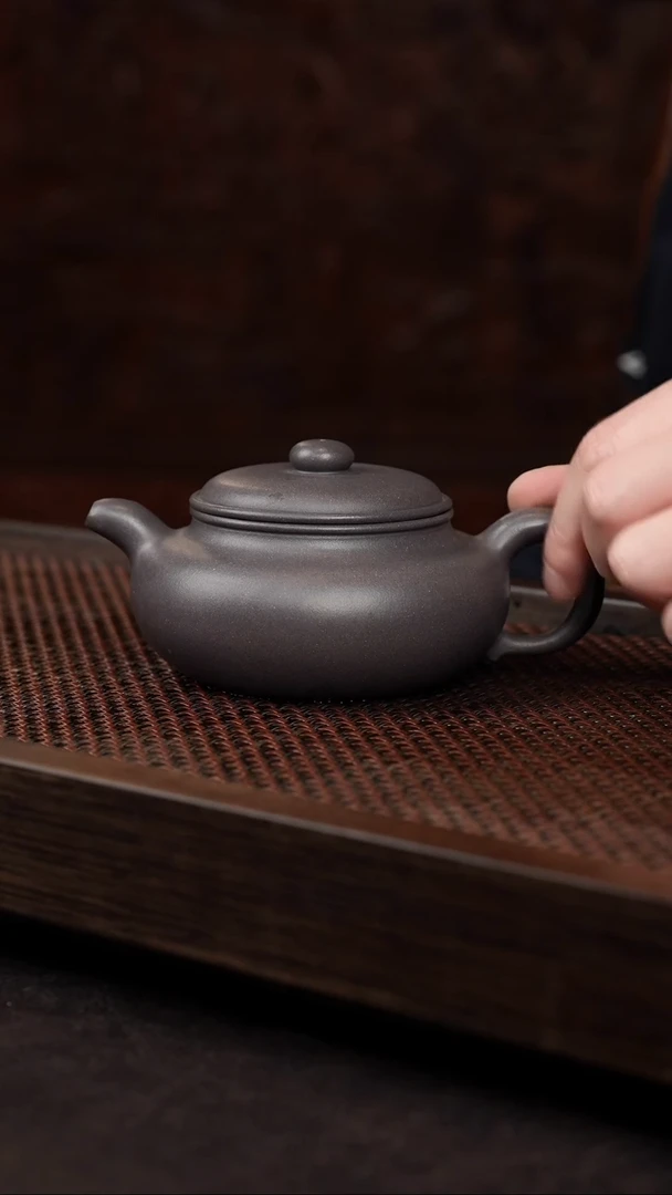 【闪购商品】紫砂茶壶天青仿古