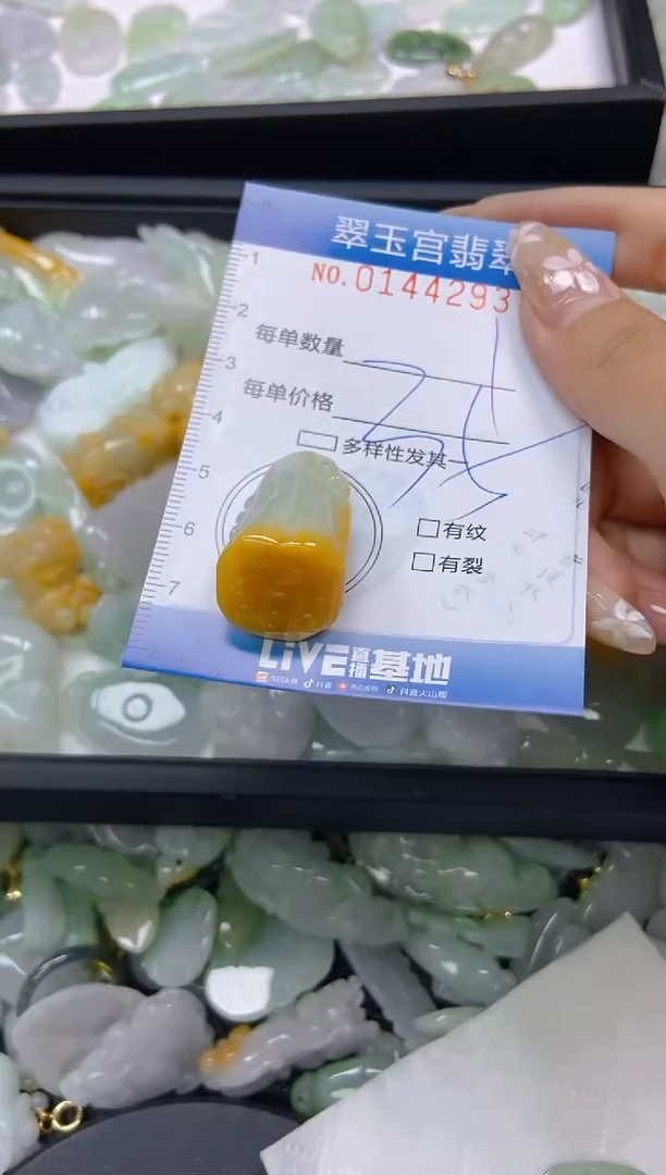 翡翠未镶嵌颈饰闪购0144293