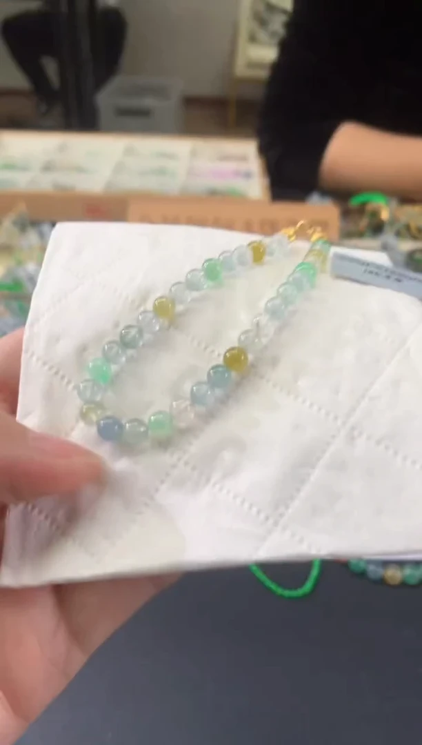 18K金镶嵌手串翡翠A938|2980