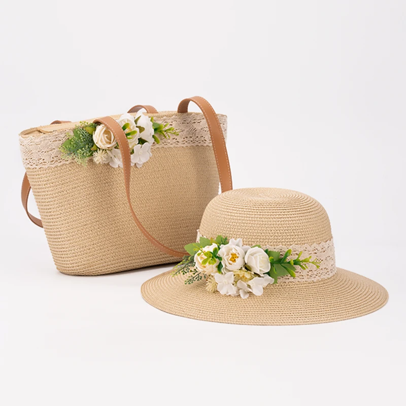 夏天新款时尚女士草编包编织包沙滩旅游百搭小清新单肩托特包韩版