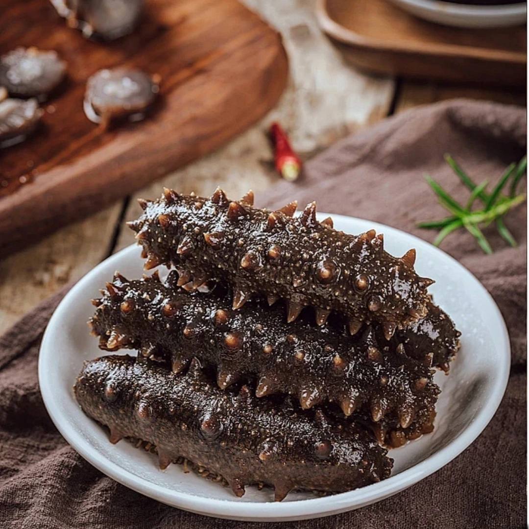 【岛城虾米】青岛即食海参底播胶东海参10-13头独立真空包装顺丰包邮休闲小零食