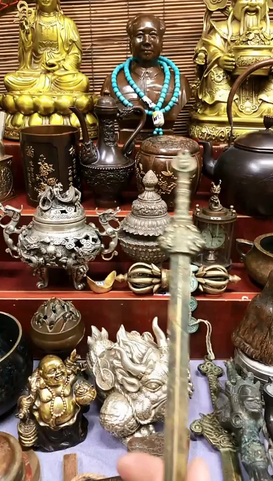 鸿兴工艺摆件把件天师剑